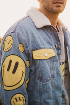 SMILE COLOR WINTER  JACKET (YELLOW) (Out Of Stock)