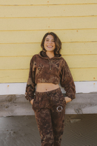 BROWN TRACKSUIT