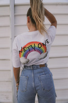 White Rainbow T-Shirt