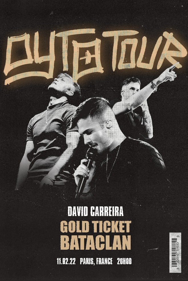 Gold Ticket - Bataclan, França (11 de fevereiro) ESGOTADO